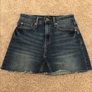 jean skirt